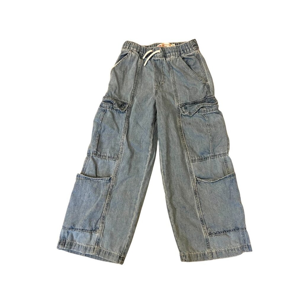 Levi's Denim Parachute Cargo Pants - Size S